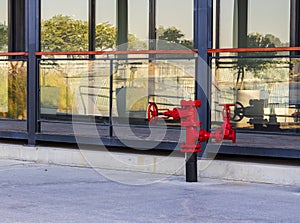 Shot of a fire hydrant. Safety