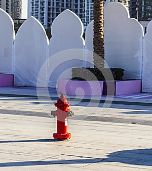 Shot of a fire hydrant. Safety