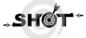 Shot gun logo