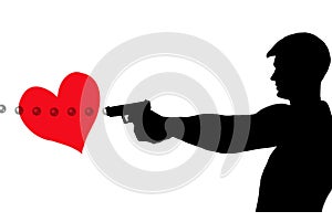 Shot through the heart