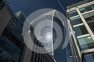 Looking up at 20 Fenchurch St London photo