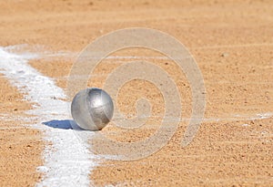 Shot Put by Chalk Line photo