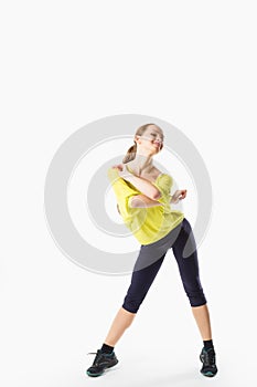 Shot of a sporty young woman. Active lifestyle, wellness.