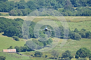 Eurofighter Typhoon in the Mach Loop photo