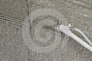 Shotcrete nozzle detail