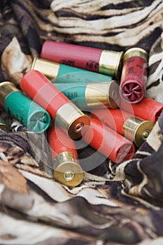 Shotgun shells.