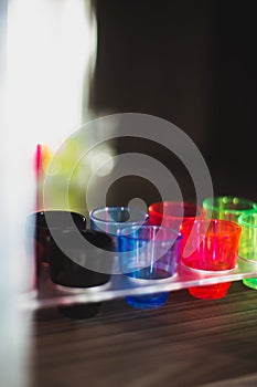 drinking shots for alcohols