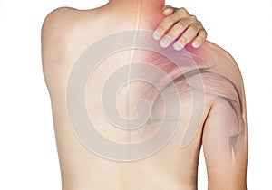 Shoulder muscle pain