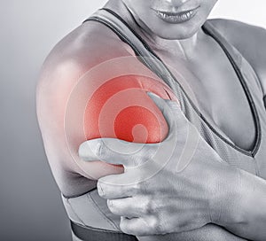 Shoulder pain photo