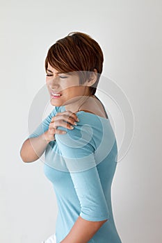 Shoulder pain or stiffness