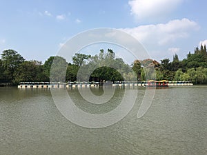 Shouxi Lake in Yangzhou
