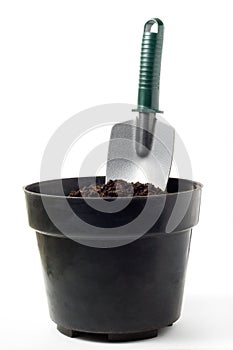 Shovel on Pot