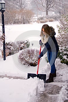 Shoveling Snow Just Getting Started