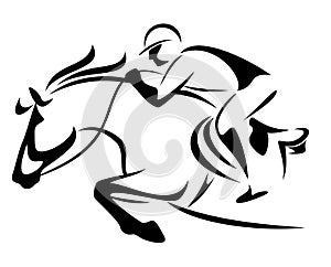 Show jumping vector