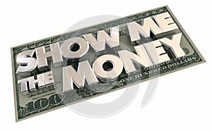 Show Me the Money Cash Income Contract