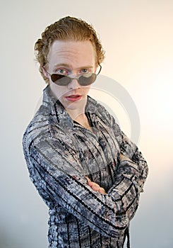 Show-off looking cool