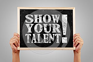 Show your talent photo