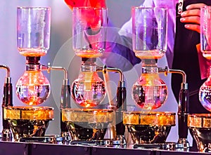 Showcase Syphon Coffee maker by syphonist.