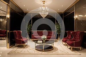 Showcasing Interior Design in Style Lavish Lounge