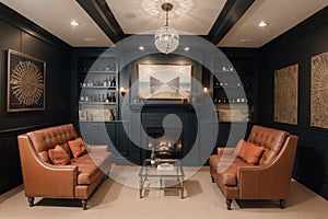 Showcasing Interior Design in Style Lavish Lounge