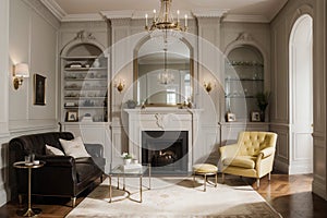 Showcasing Interior Design in Style Neoclassical Niche