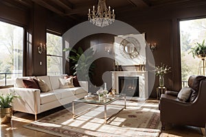 Showcasing Interior Design in Style Organic Opulence