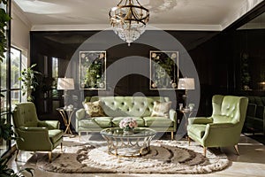 Showcasing Interior Design in Style Organic Opulence