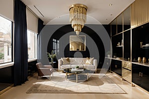 Showcasing Interior Design in Style Organic Opulence