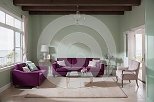 Showcasing Interior Design in Style Romantic Reverie