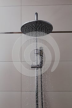 Shower as bathroom equipment