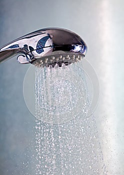 Shower head water stream