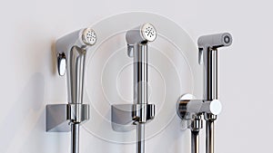 shower spray 3d render illustraition background