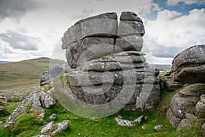 Showery Tor on Bodmin Moor