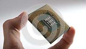 Showing a CPU