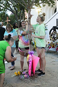 Showing support for Emanuel A.M.E. Church, Charleston, SC.