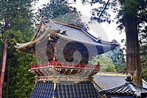 Showrow Bell Tower Toshogu Shrine, Nikko, Japan