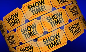 Showtime Movie Tickets Play Performance Admission