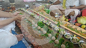 Shradh Pooja or the Pitru Paksha is conducted to pay homage to the departed and beloved Ancestors. photo