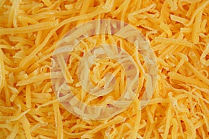 Shredded cheddar cheese