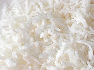 Shredded coconut