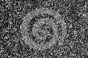 Shredded tire background