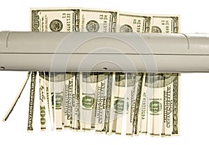 Shredding Hundred Dollar Bills