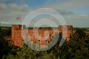 Shrewsbury Castle tilt and shift