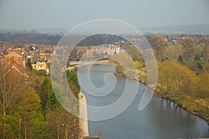 Shrewsbury and the river severn photo