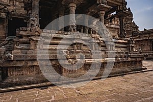 Shri Airavatesvara Temple is a Hindu temple located in Dharasuram, Kumbakonam, Tamil Nadu.