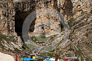 Shri Amarnath Cave Temple one of the 51 Shakti Peethas Kashmir,