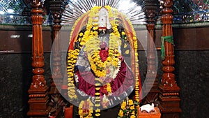 The Shri Ambabai Temple of Kolhapur in Maharashtra, India