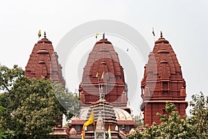 The Shri Digambar Jain Lal Mandir temple in Delhi, India