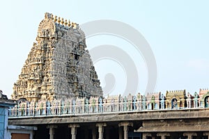 Shri Ekambaranathar Temple, Kanchipuram, Tamil Nadu, India.