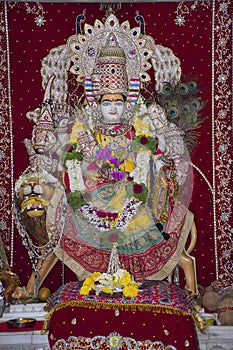 Shri Mata Vaishno Devi deity statue photo